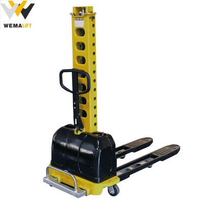 Walkie Self Loading Stacker Hydraulic Portable Lift 500kg Lifter Electric