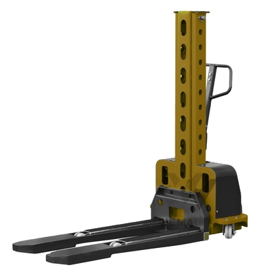 Walkie Self Loading Stacker Hydraulic Portable Lift 500kg Lifter Electric