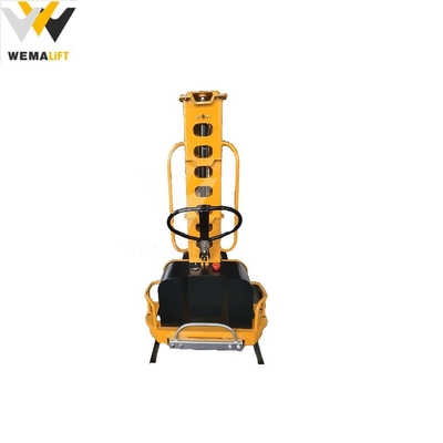 DC Lifting Motor Self Loading Stacker Electric Battery