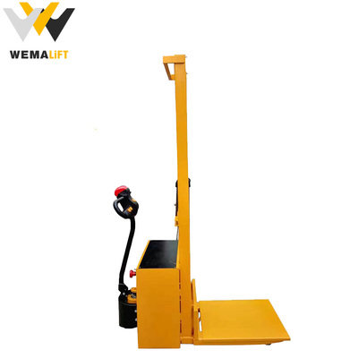 400kg Battery Powered Light Weight Semi Electric Stacker