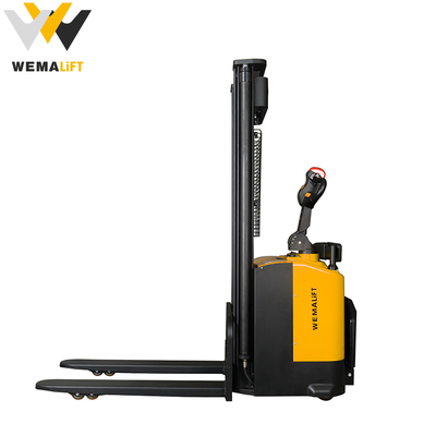 1500kg 3M Full Economic Walkie Electric Pallet Stacker Forklift with Lower Price