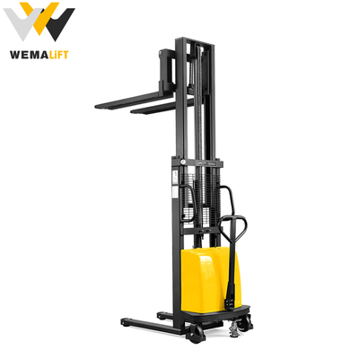 2000kg 3500mm Electric Pallet Stacker Height Self Lifting