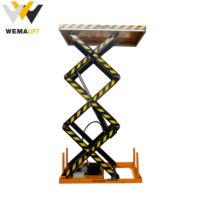 Two Three Four Scissor Electric Stationary Lift Table