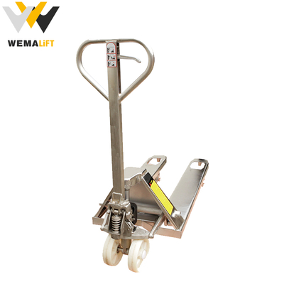 2.5 ton 2000kg 4400lbs China stainless steel pallet truck with Good Quality Price