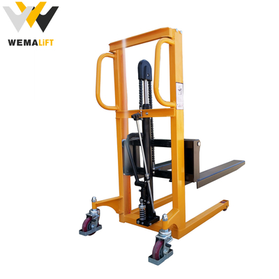 European Hydraulic Hand Manual Lifting Pallet Stacker Forklift