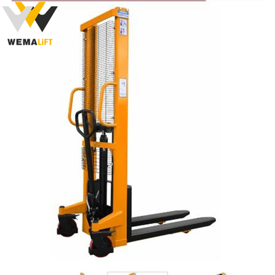 Wemalift 1000kg 1600mm hydraulic manual lift stacker